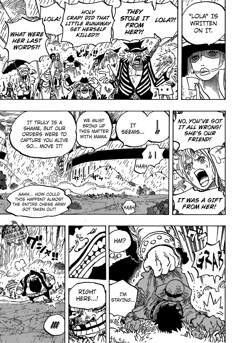 One Piece Chapter 846 page 9 - Chapter 846: Tamago Security