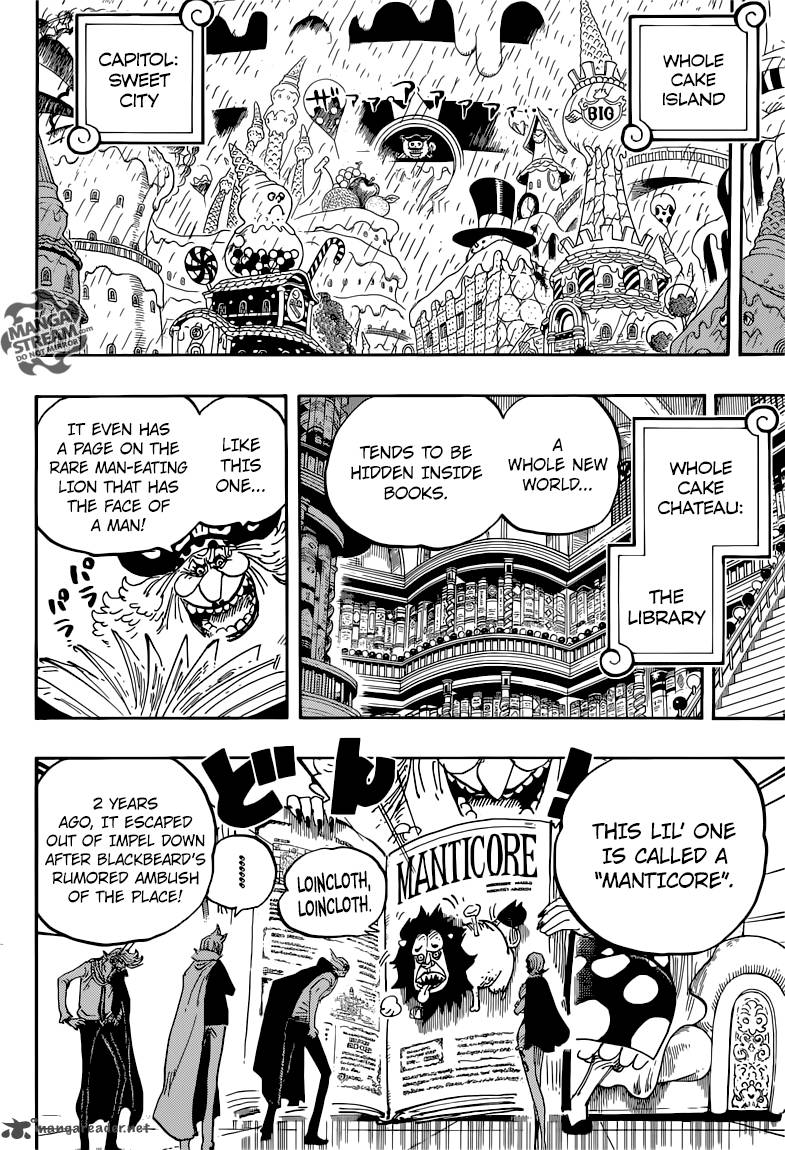 One Piece Chapter 847 page 4 - Chapter 847: Luffy and Big Mom