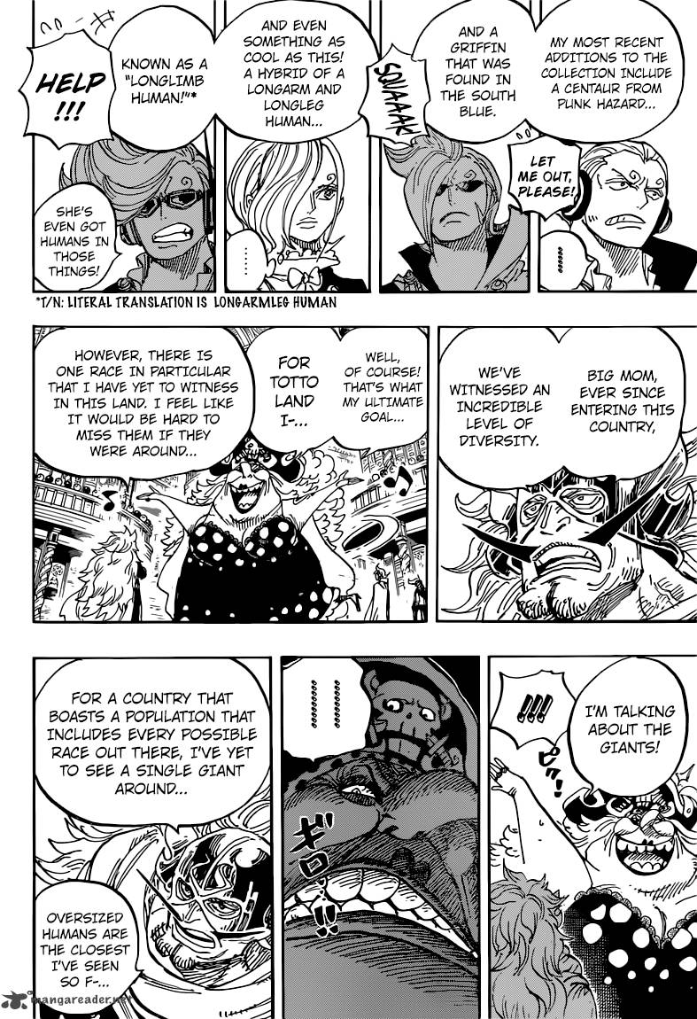 One Piece Chapter 847 page 6 - Chapter 847: Luffy and Big Mom