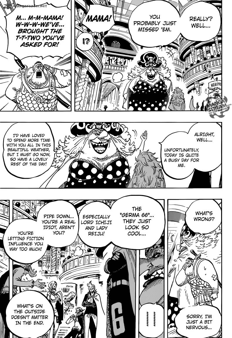 One Piece Chapter 847 page 7 - Chapter 847: Luffy and Big Mom