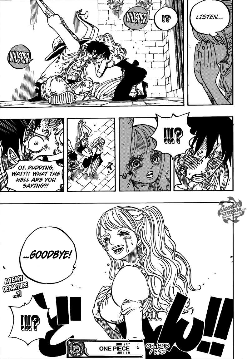 One Piece Chapter 848 page 18 - Chapter 848: Goodbye
