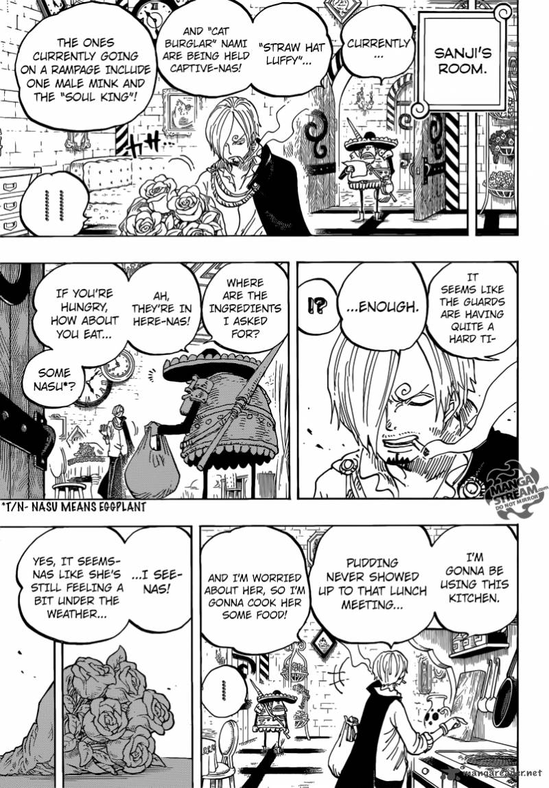 One Piece Chapter 849 page 12 - Chapter 849: Choniki in the Land of Mirrors