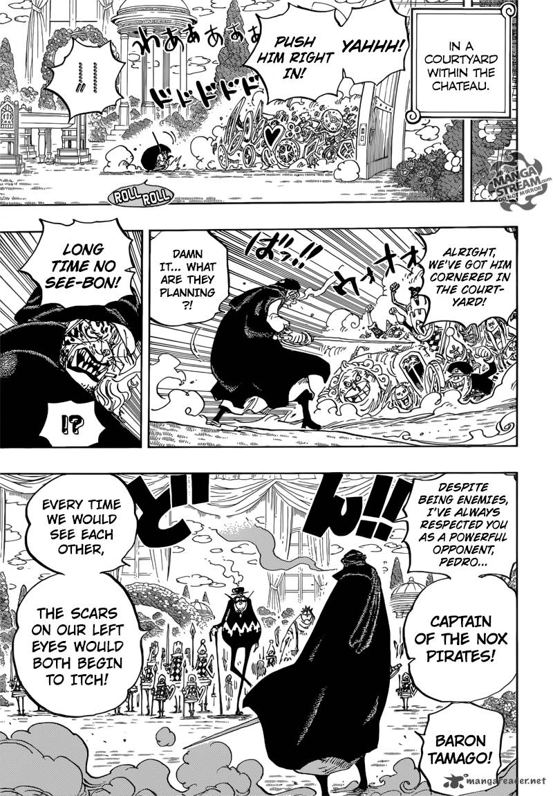 One Piece Chapter 849 page 16 - Chapter 849: Choniki in the Land of Mirrors