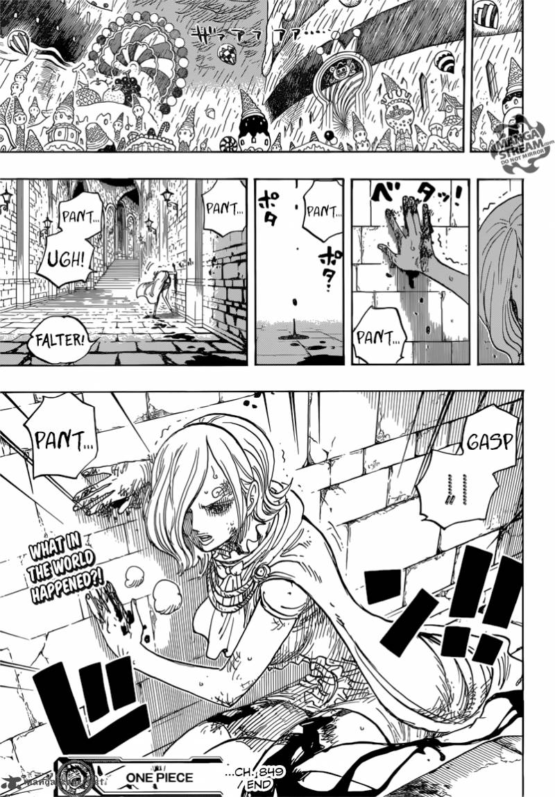 One Piece Chapter 849 page 18 - Chapter 849: Choniki in the Land of Mirrors