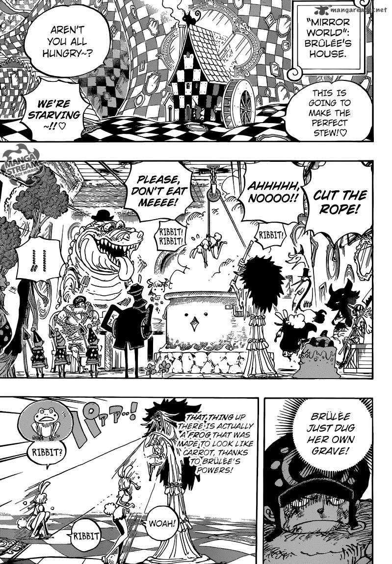 One Piece Chapter 849 page 4 - Chapter 849: Choniki in the Land of Mirrors