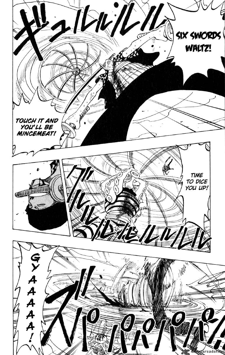 One Piece Chapter 85 page 12 - Chapter 85: Three Sword Style vs. Six Sword Style