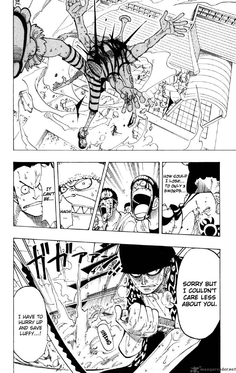 One Piece Chapter 85 page 18 - Chapter 85: Three Sword Style vs. Six Sword Style