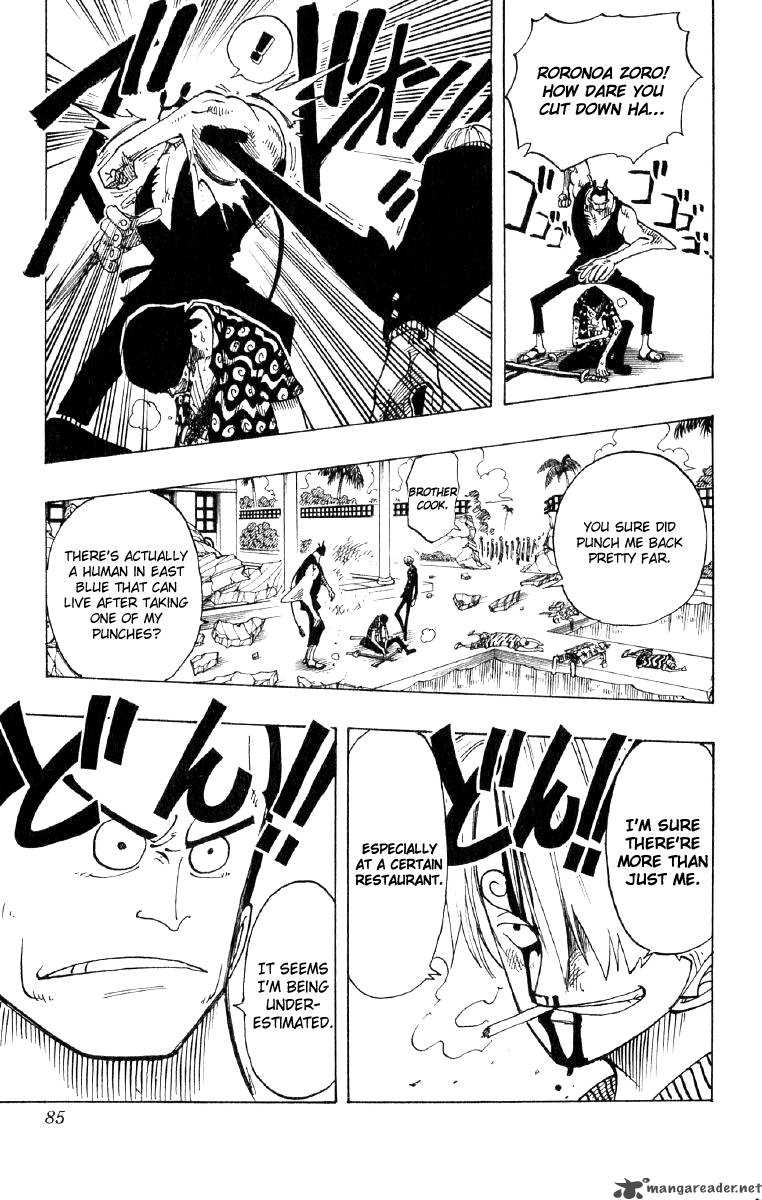 One Piece Chapter 85 page 19 - Chapter 85: Three Sword Style vs. Six Sword Style