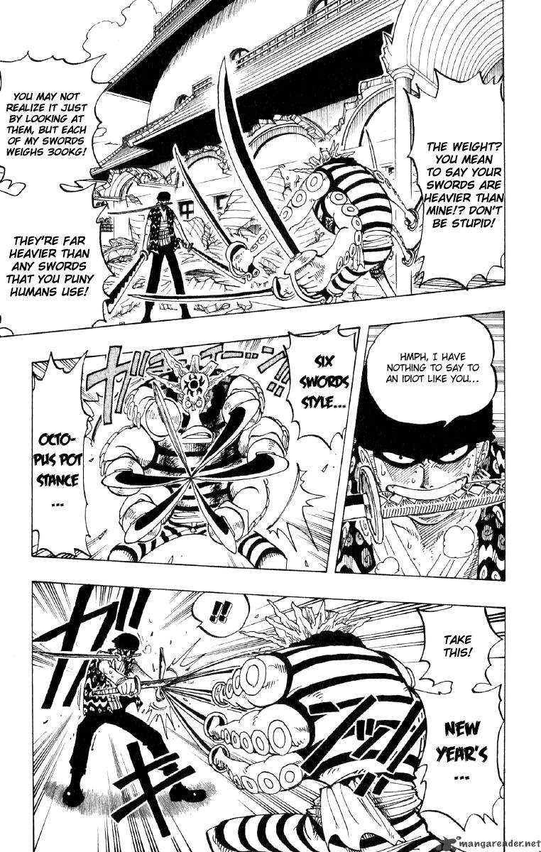 One Piece Chapter 85 page 9 - Chapter 85: Three Sword Style vs. Six Sword Style