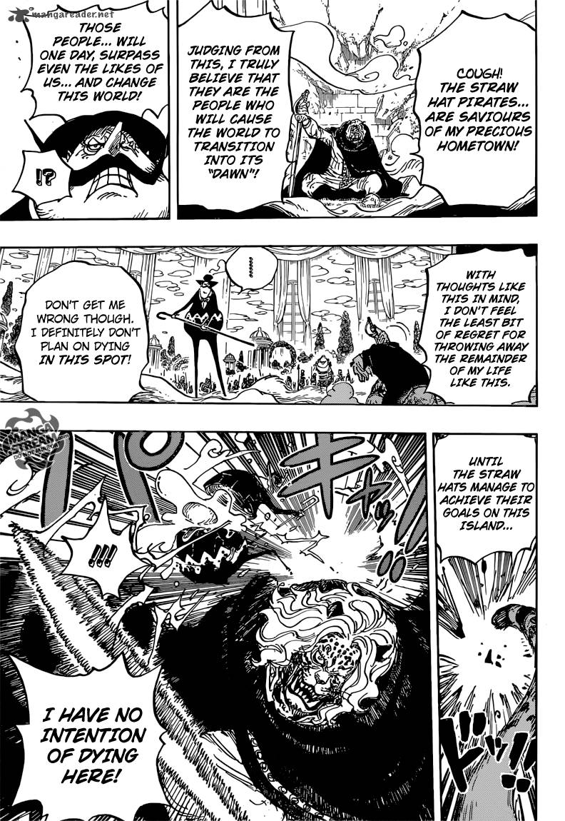 One Piece Chapter 850 page 12 - Chapter 850: A Ray of Light