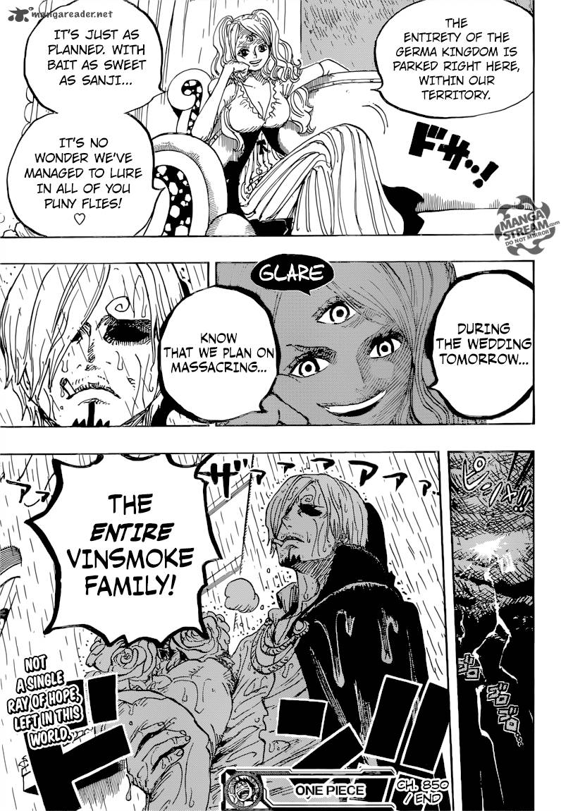 One Piece Chapter 850 page 18 - Chapter 850: A Ray of Light