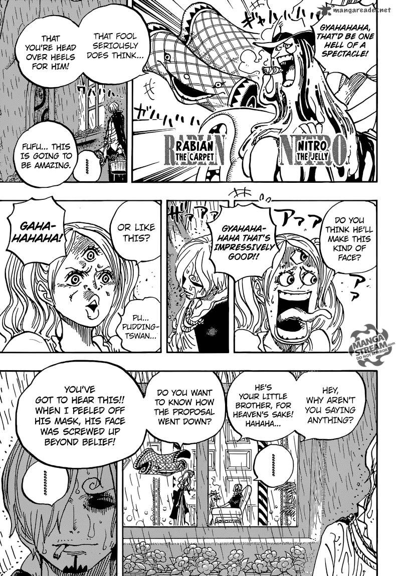 One Piece Chapter 851 page 5 - Chapter 851: Moist Cigarette