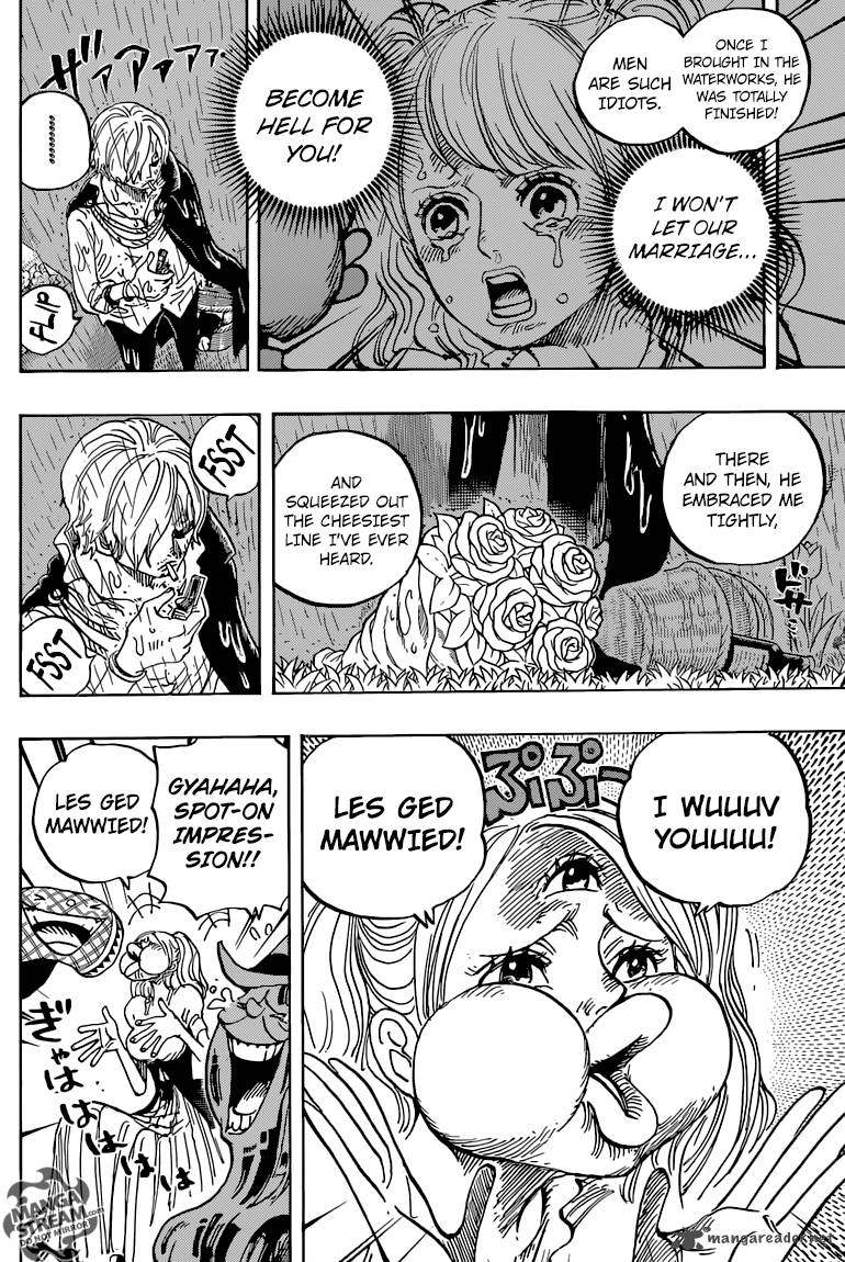 One Piece Chapter 851 page 6 - Chapter 851: Moist Cigarette