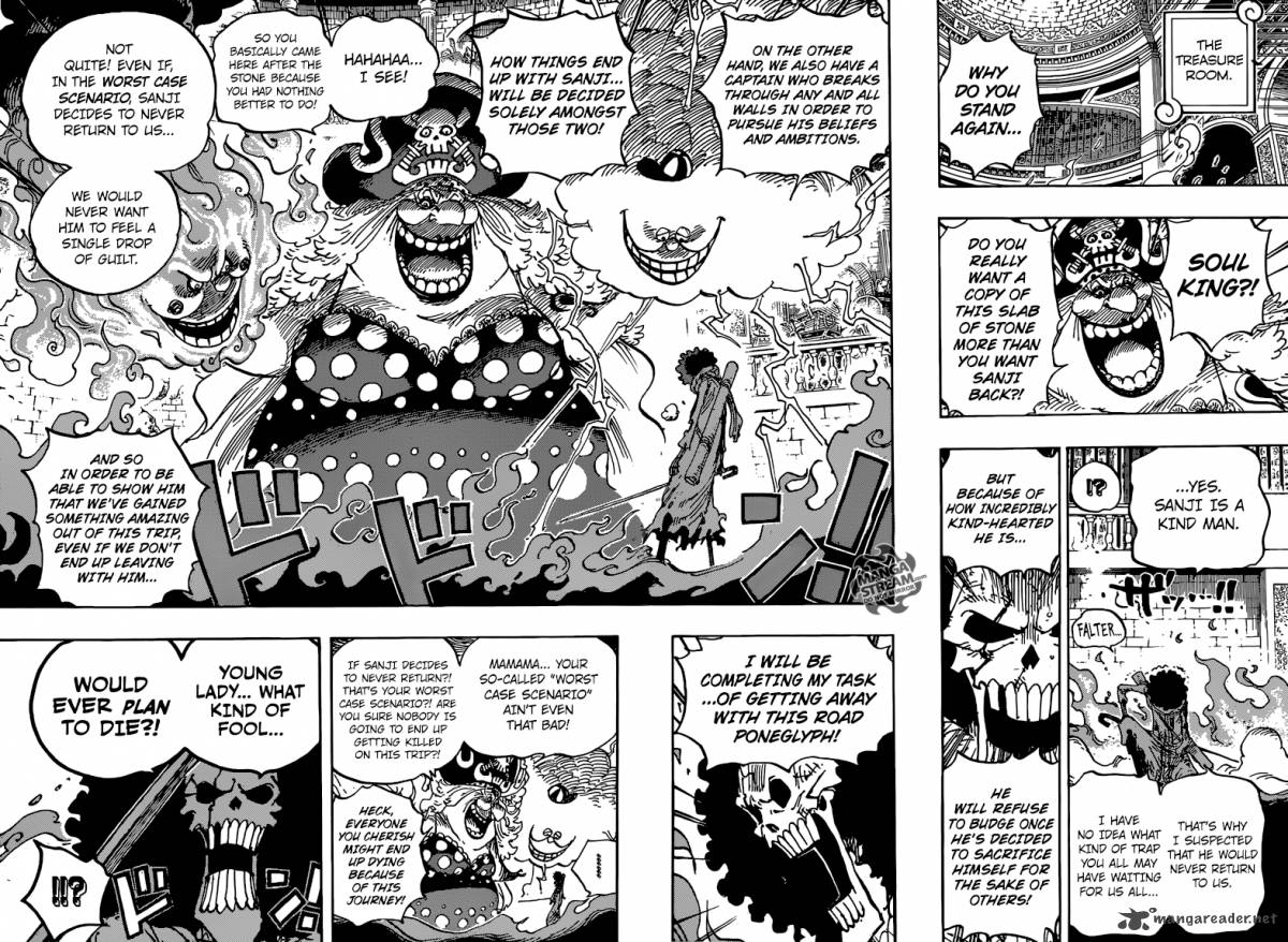 One Piece Chapter 851 page 8 - Chapter 851: Moist Cigarette