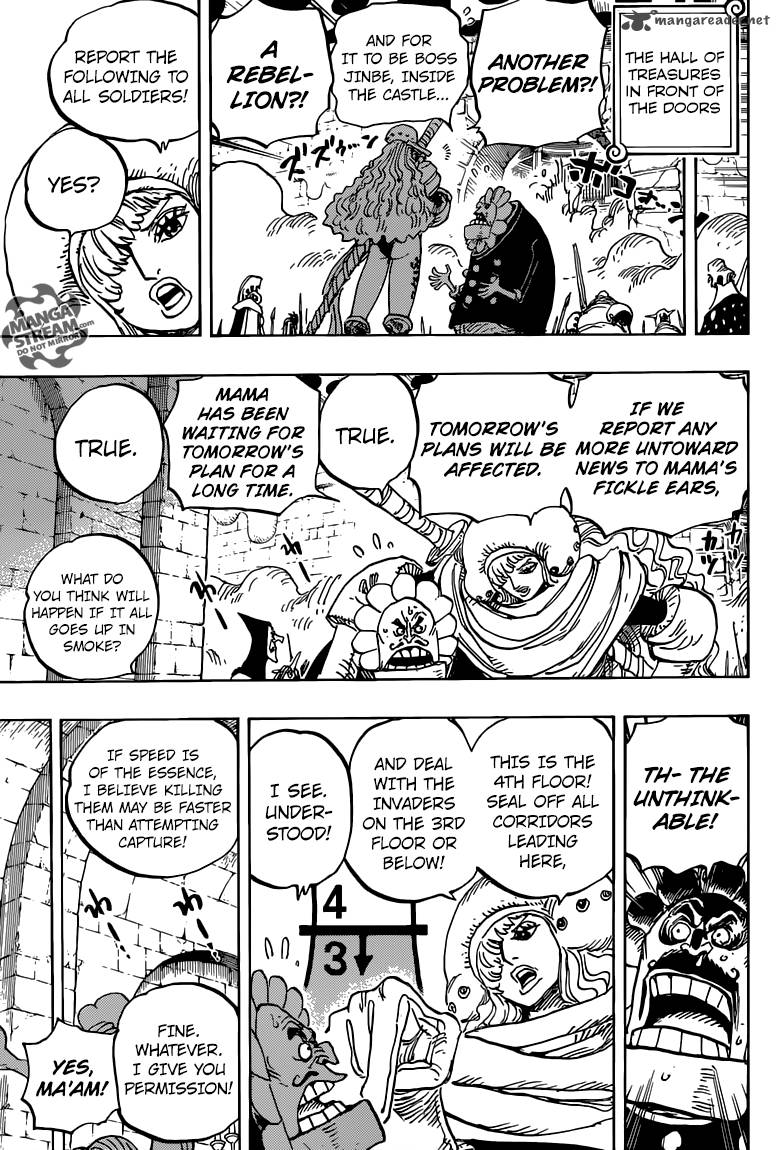 One Piece Chapter 852 page 15 - Chapter 852: Germa's Failure
