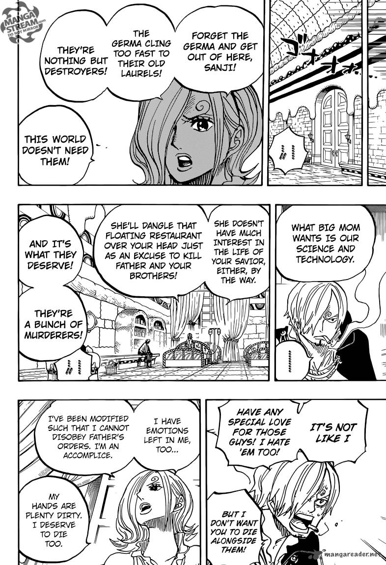 One Piece Chapter 852 page 16 - Chapter 852: Germa's Failure