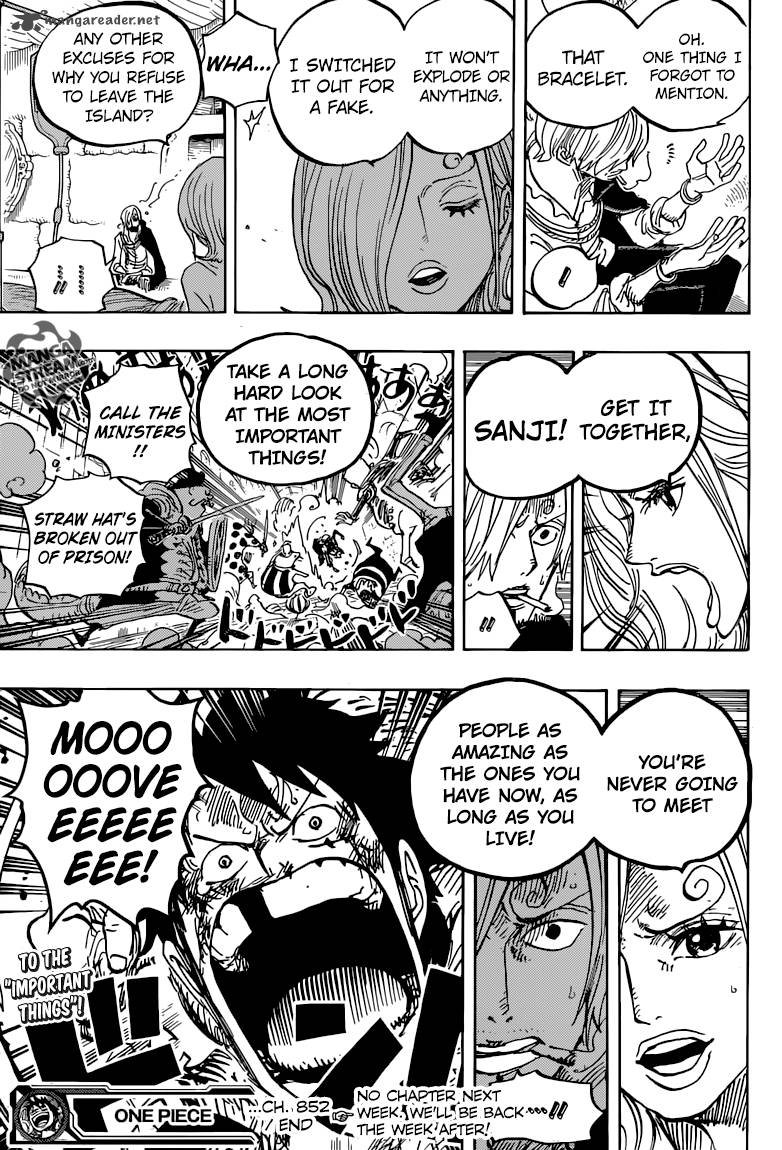 One Piece Chapter 852 page 17 - Chapter 852: Germa's Failure