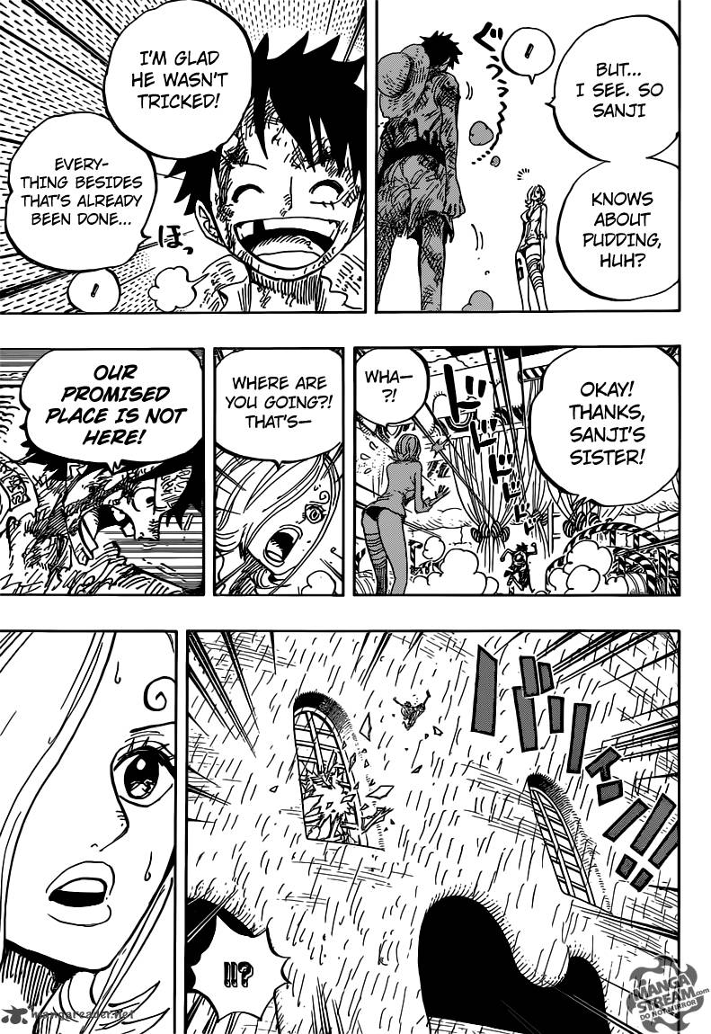 One Piece Chapter 853 page 13 - Chapter 853: Not Here