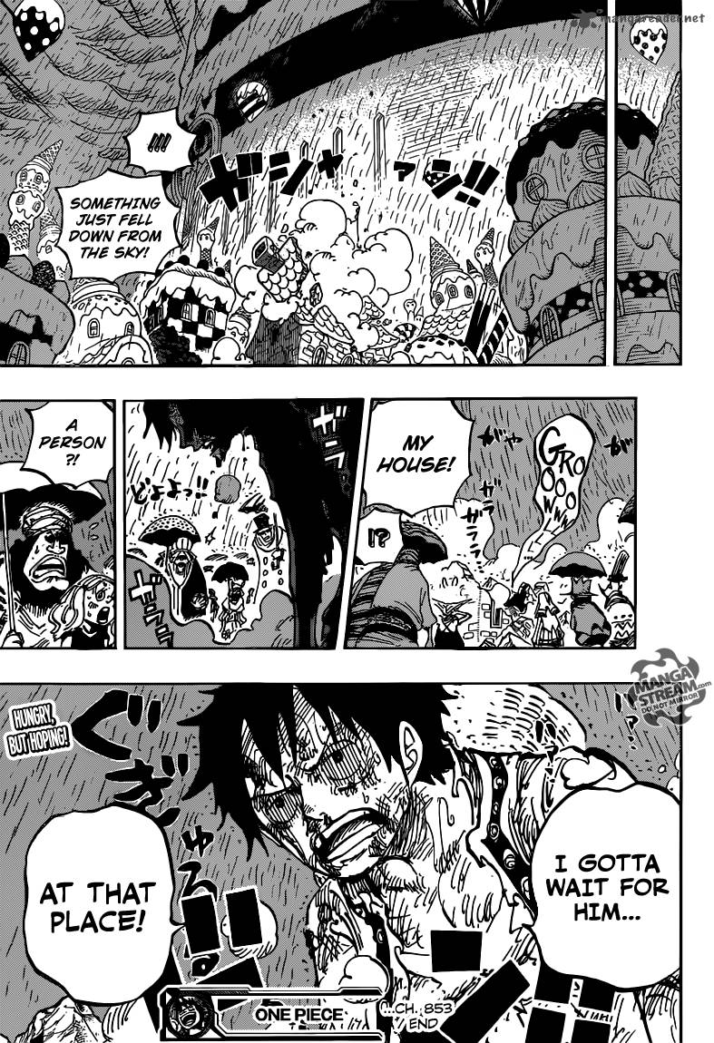 One Piece Chapter 853 page 15 - Chapter 853: Not Here