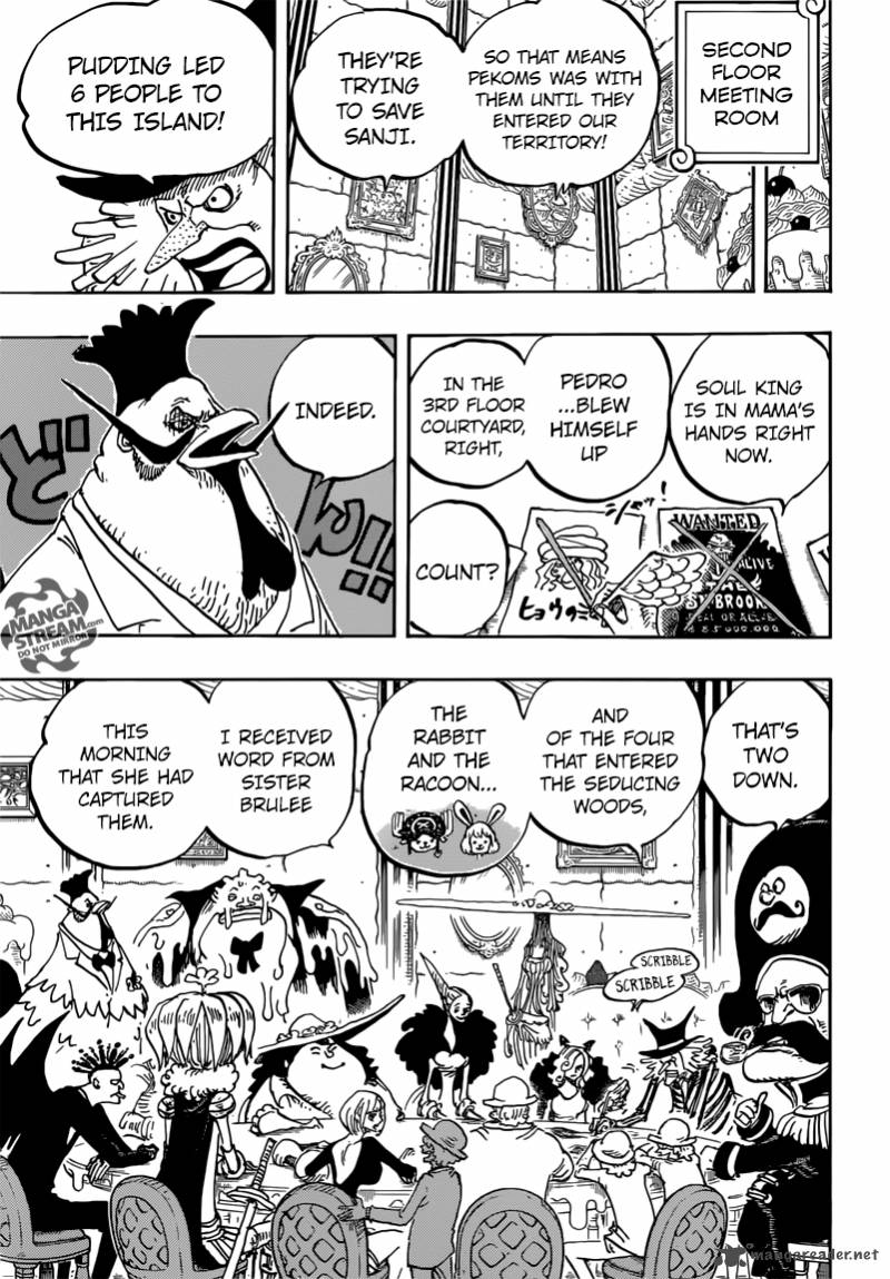 One Piece manga, chapter 854, page 12 of 21