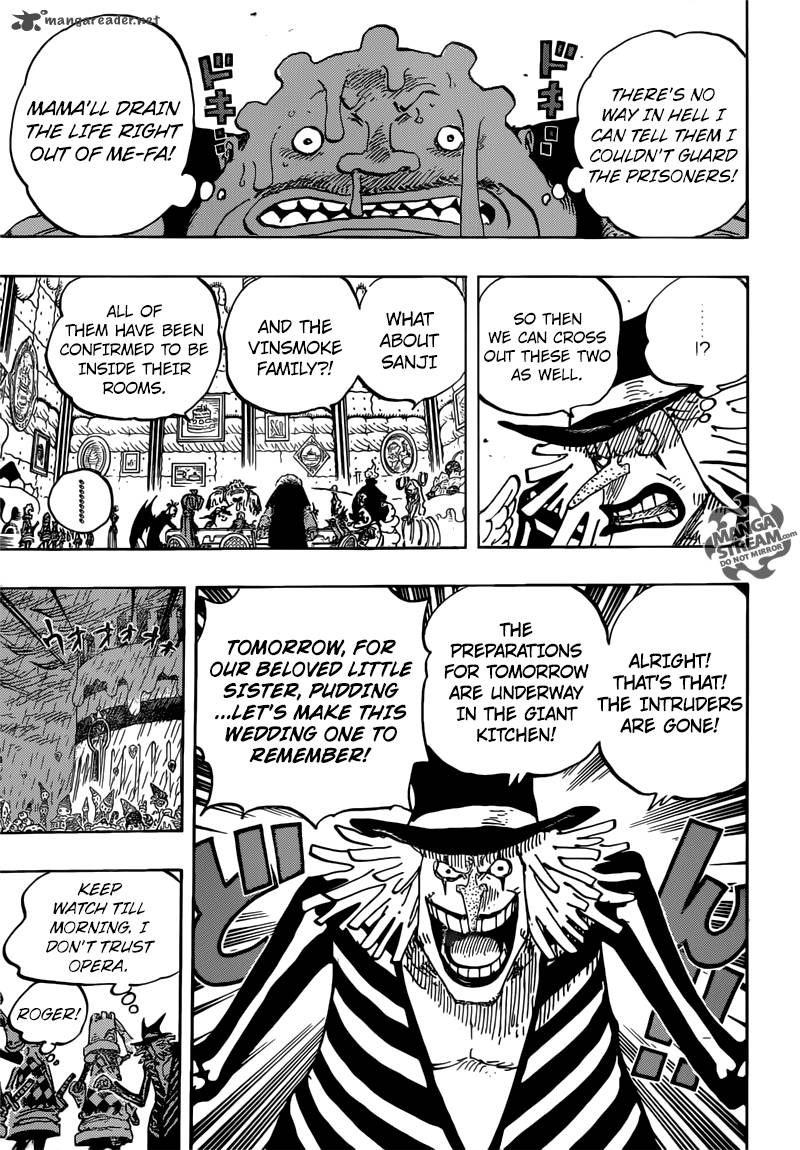 One Piece manga, chapter 854, page 14 of 21
