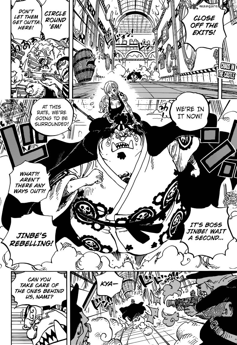 One Piece manga, chapter 854, page 3 of 21