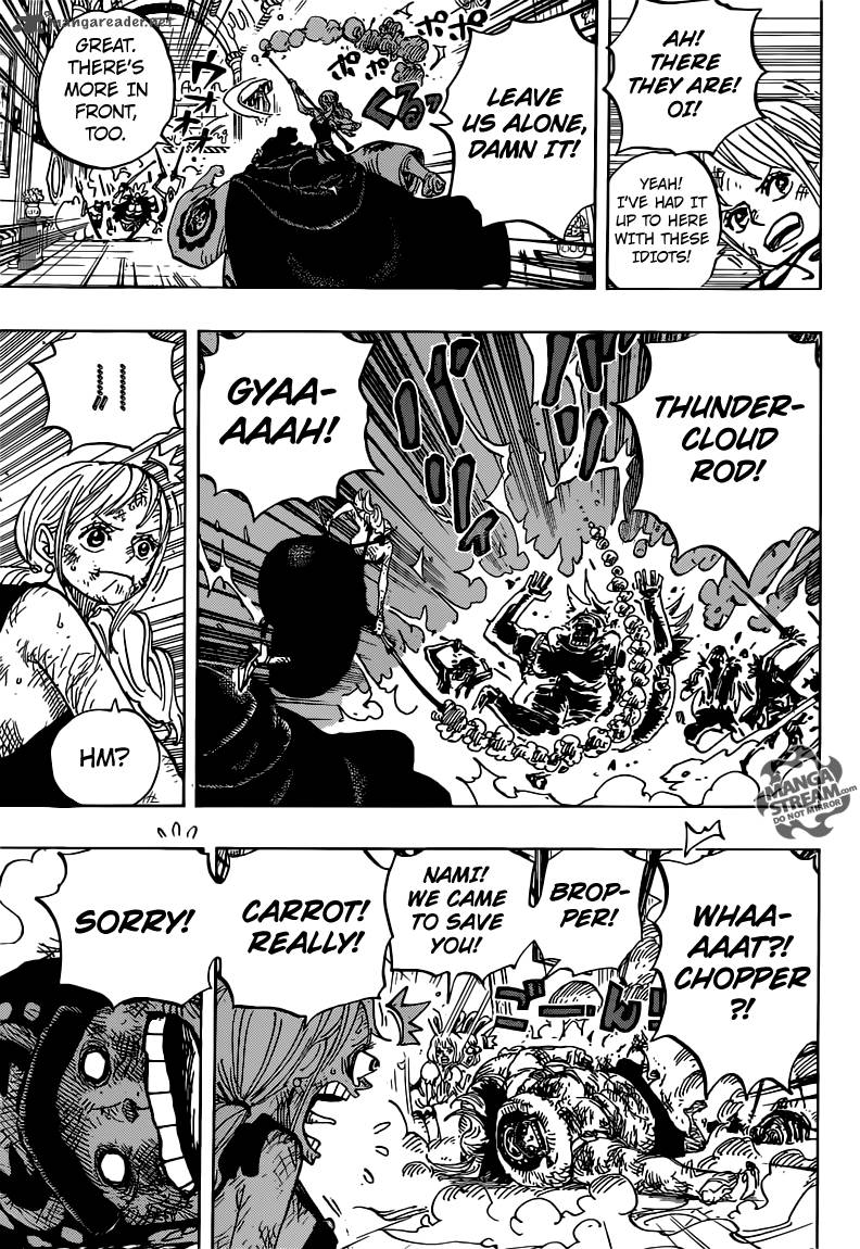 One Piece manga, chapter 854, page 4 of 21