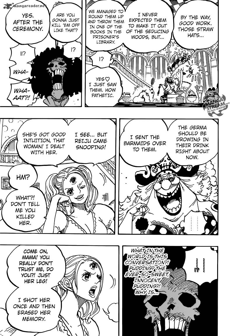 One Piece manga, chapter 854, page 8 of 21