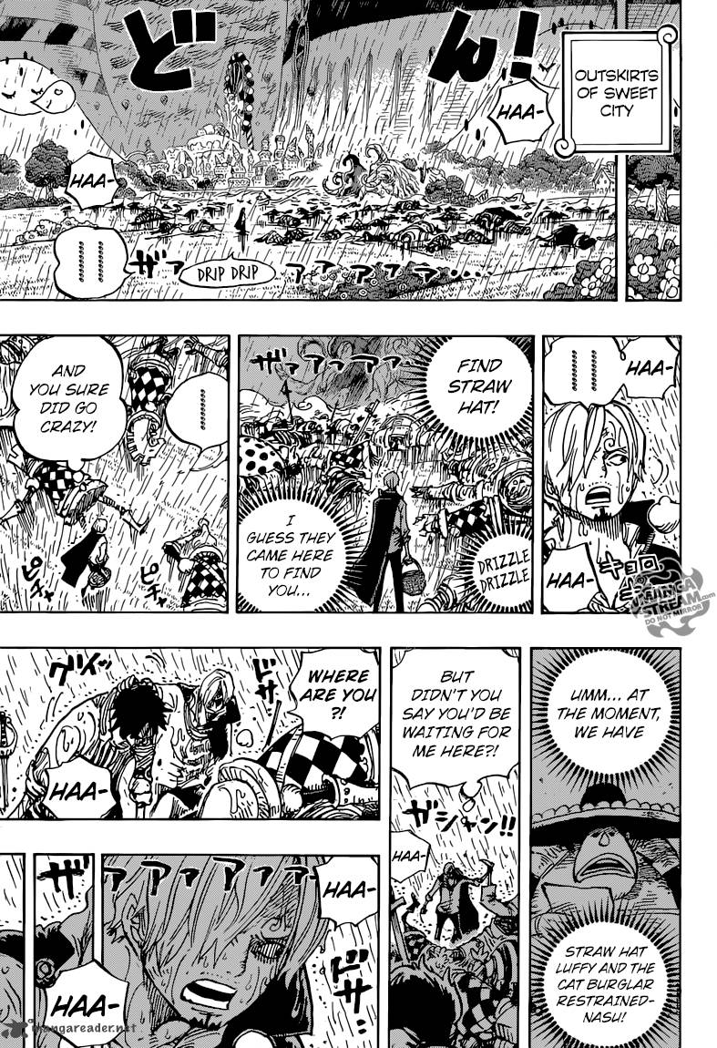 One Piece Chapter 855 page 12 - Chapter 855: Gugyurururu!!!
