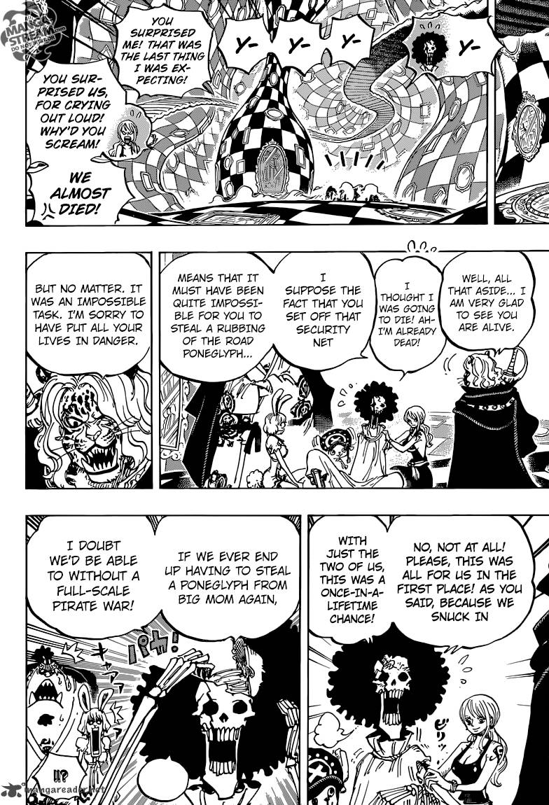One Piece Chapter 855 page 13 - Chapter 855: Gugyurururu!!!
