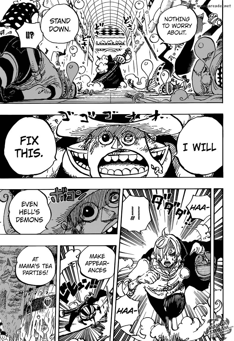 One Piece Chapter 855 page 3 - Chapter 855: Gugyurururu!!!