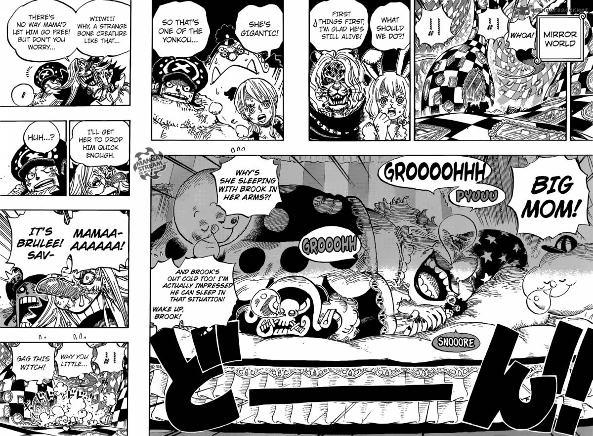One Piece Chapter 855 page 4 - Chapter 855: Gugyurururu!!!