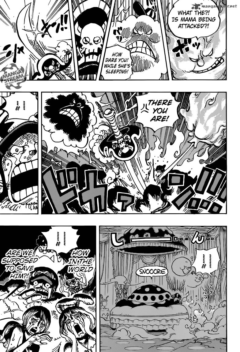 One Piece Chapter 855 page 6 - Chapter 855: Gugyurururu!!!