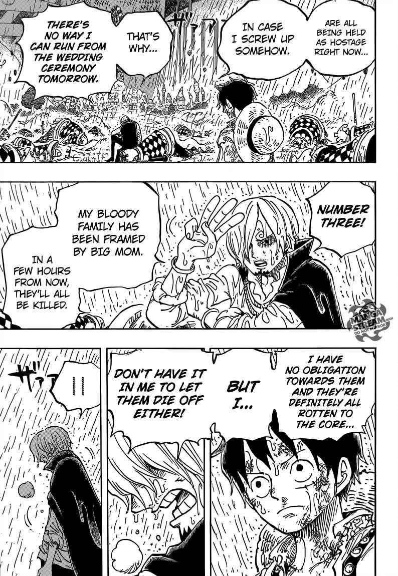 One Piece manga, chapter 856, page 14 of 21