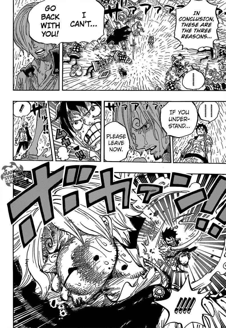 One Piece manga, chapter 856, page 15 of 21