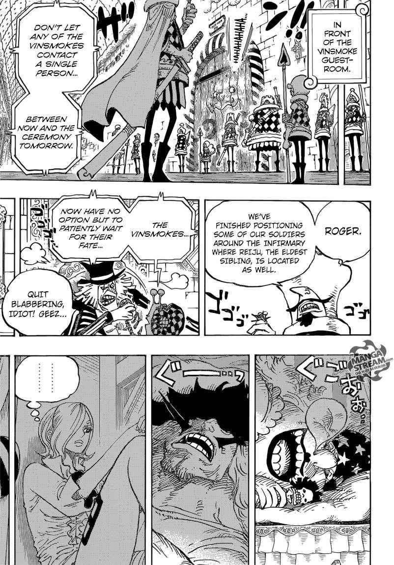 One Piece manga, chapter 856, page 8 of 21