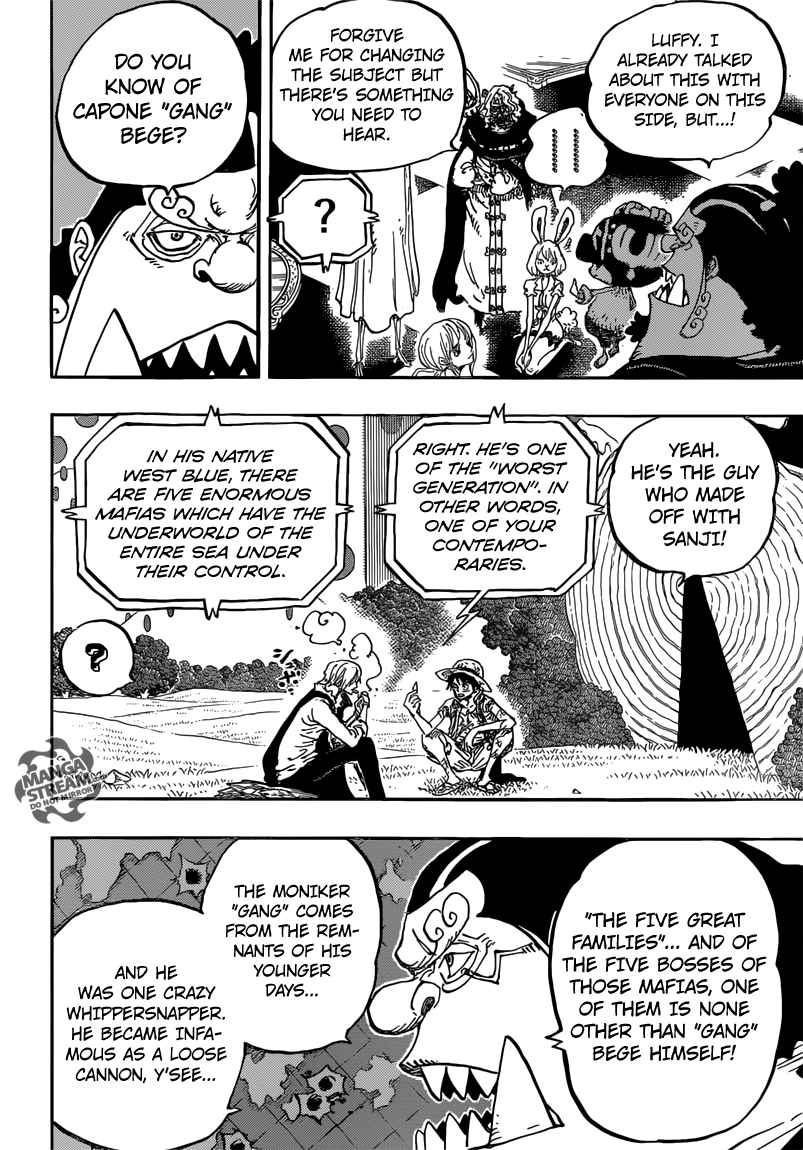 One Piece manga, chapter 857, page 11 of 20
