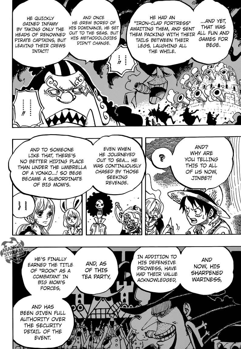One Piece manga, chapter 857, page 13 of 20