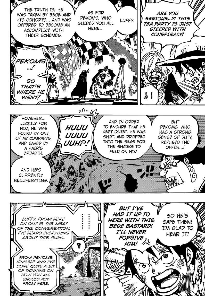 One Piece manga, chapter 857, page 15 of 20