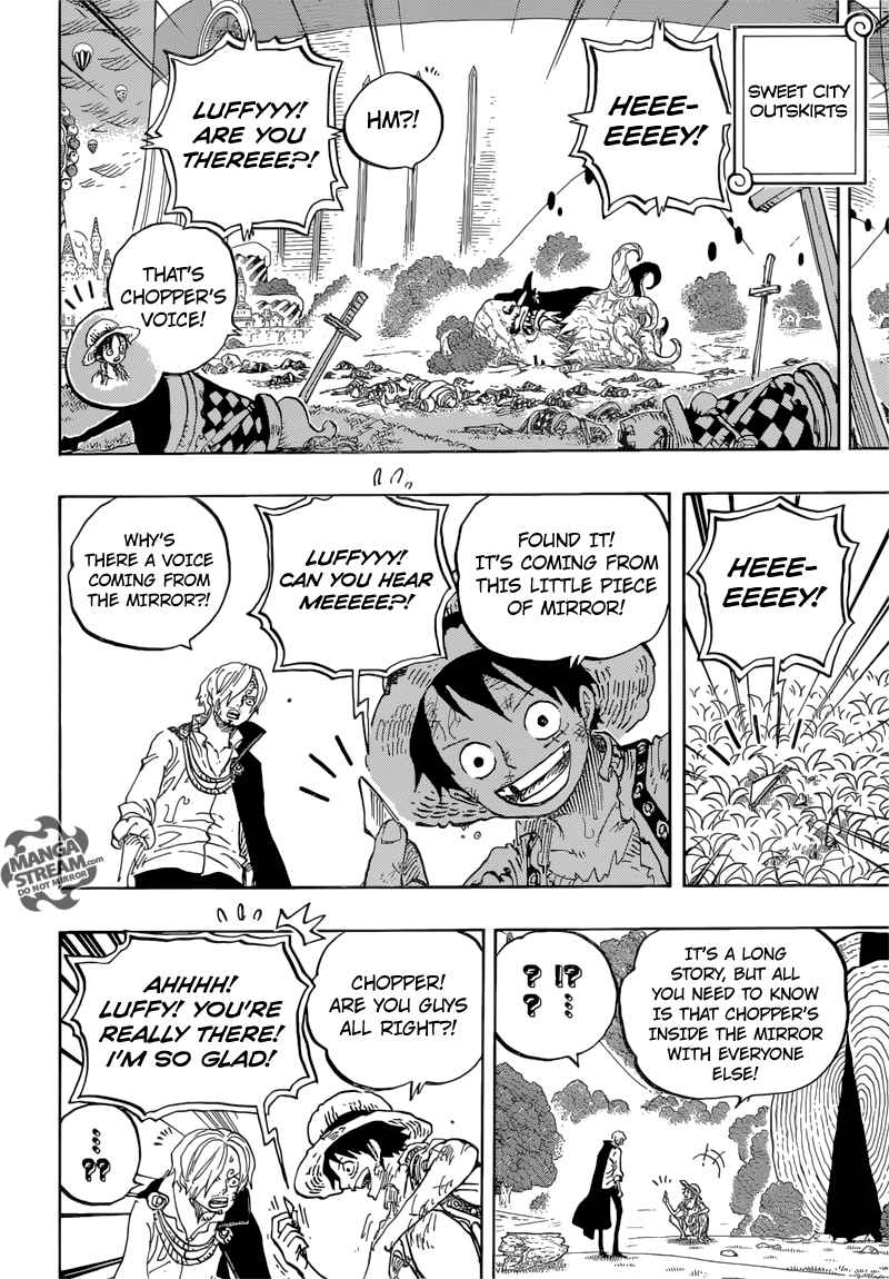One Piece manga, chapter 857, page 5 of 20