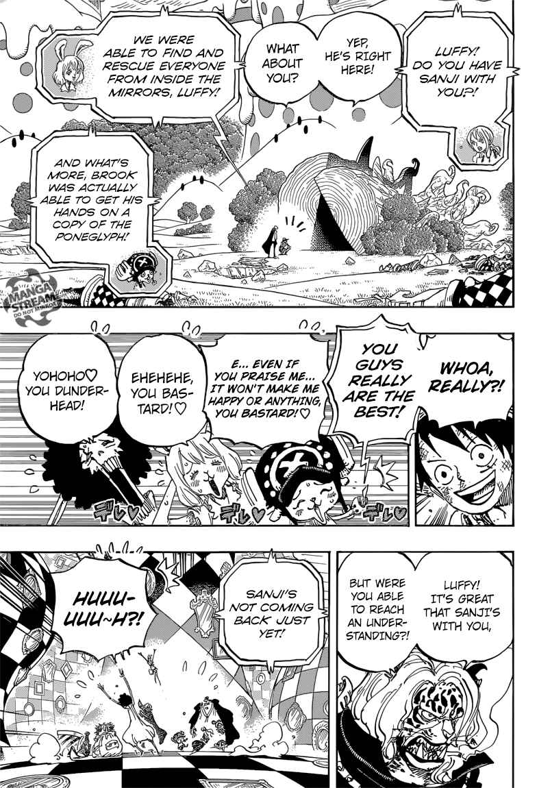 One Piece manga, chapter 857, page 6 of 20