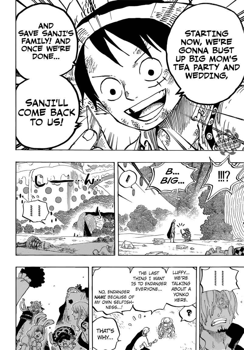 One Piece manga, chapter 857, page 7 of 20