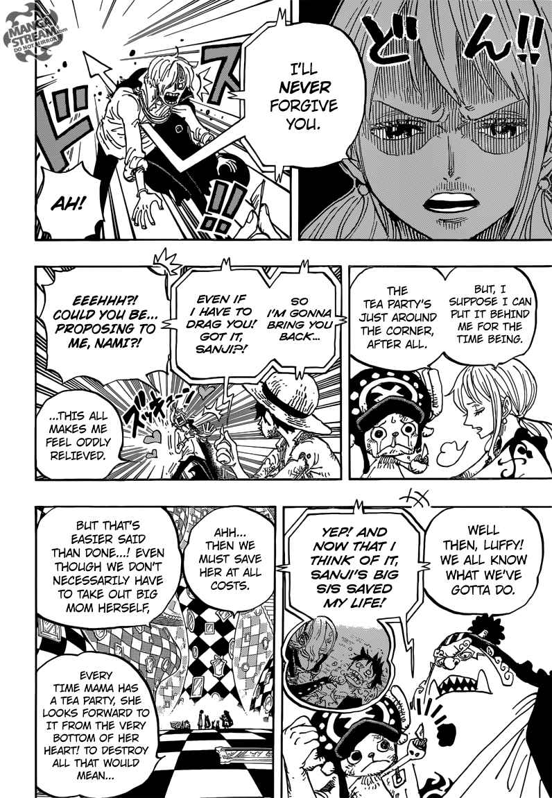 One Piece manga, chapter 857, page 9 of 20