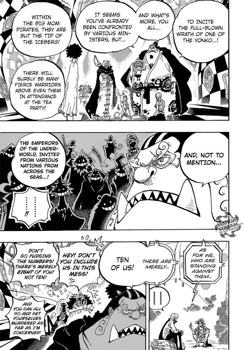 One Piece manga, chapter 857, page 10 of 20