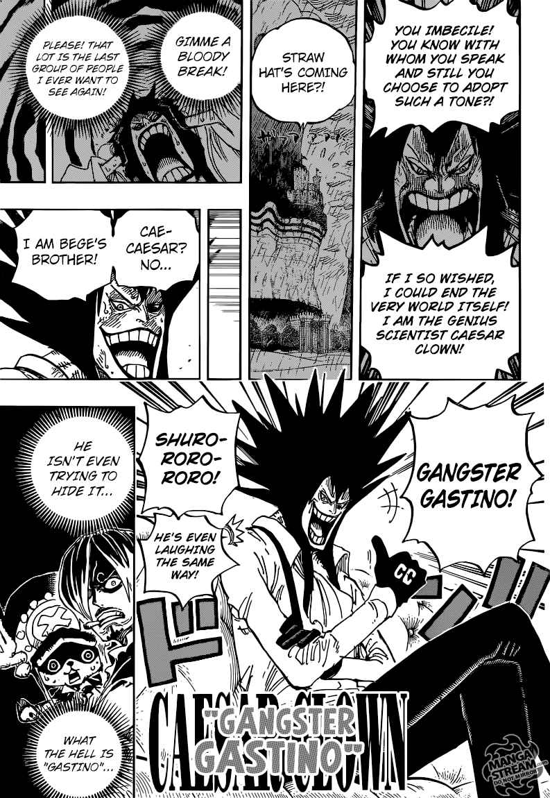 One Piece Chapter 858 page 15 - Chapter 858: Meeting