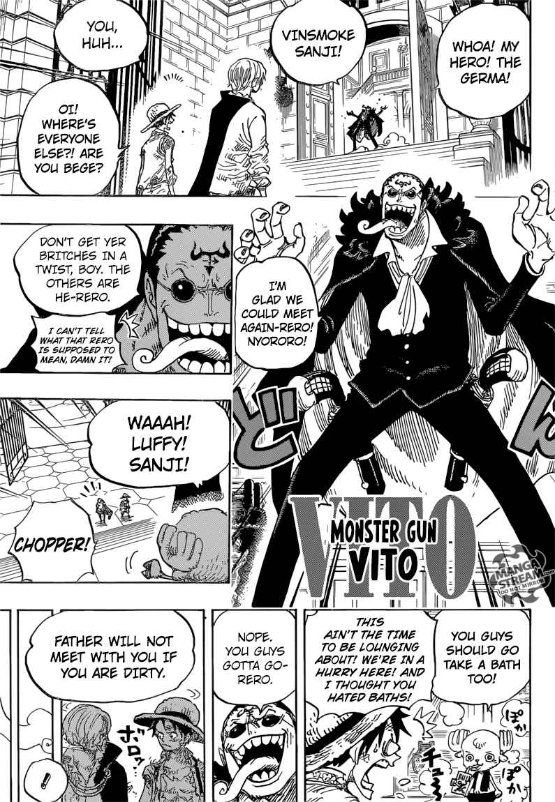 One Piece Chapter 858 page 6 - Chapter 858: Meeting