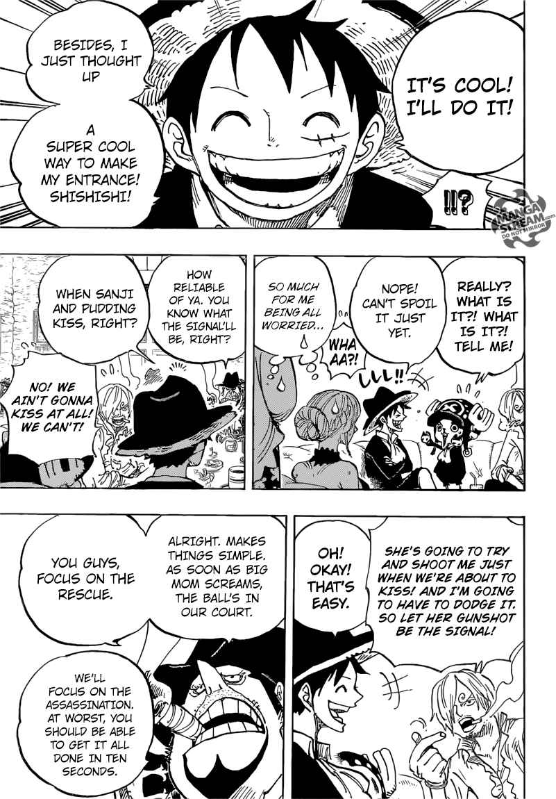 One Piece Chapter 859 page 10 - Chapter 859: Emperor Assassination Plan