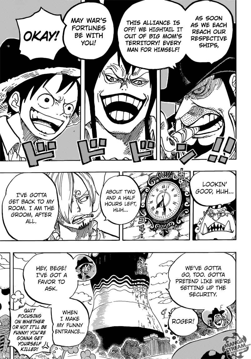One Piece Chapter 859 page 12 - Chapter 859: Emperor Assassination Plan