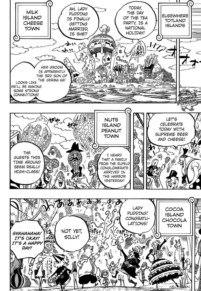 One Piece Chapter 859 page 13 - Chapter 859: Emperor Assassination Plan