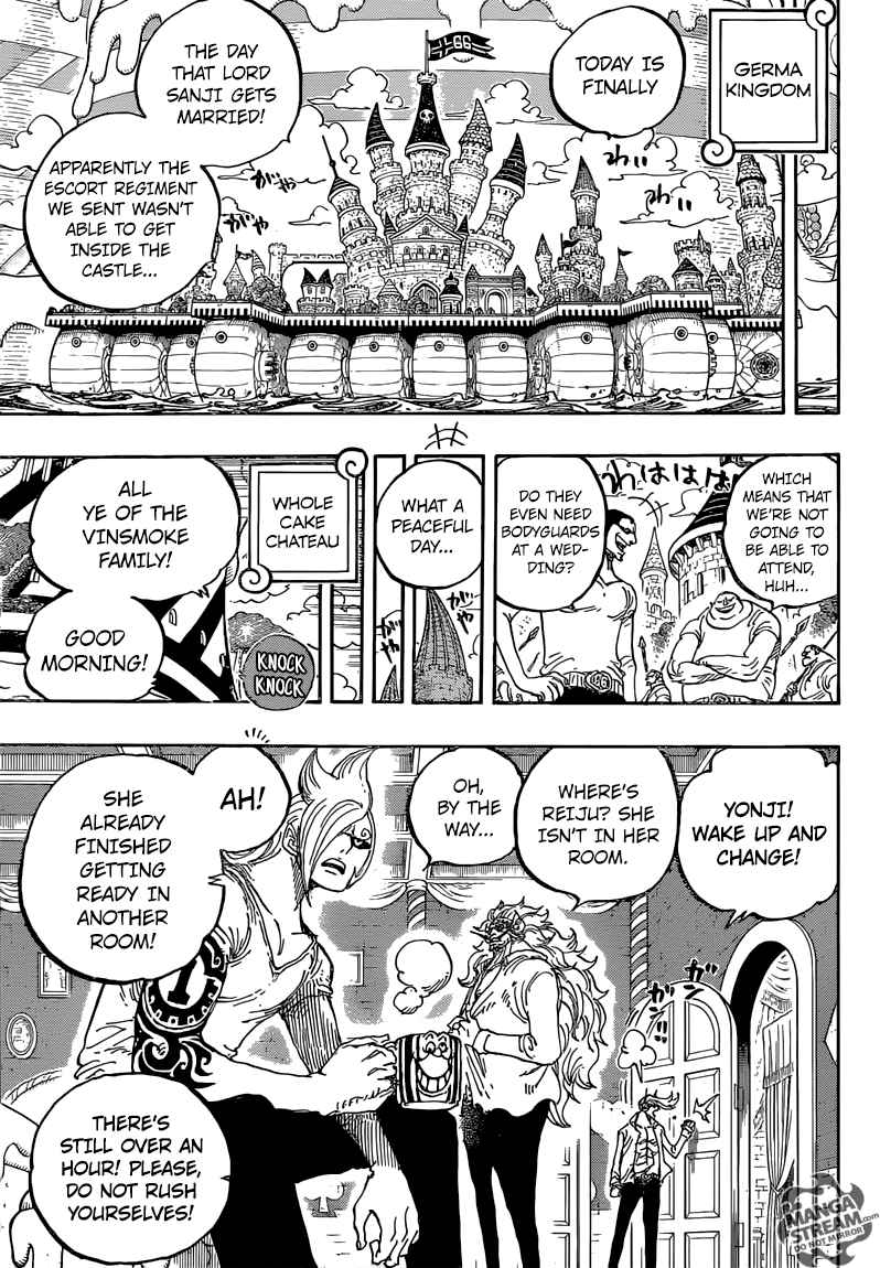 One Piece Chapter 859 page 14 - Chapter 859: Emperor Assassination Plan